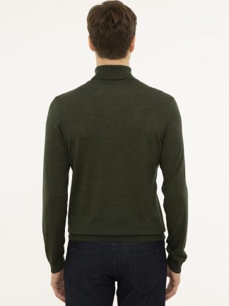 پلیور مردانه خاکی روشن کاشارل