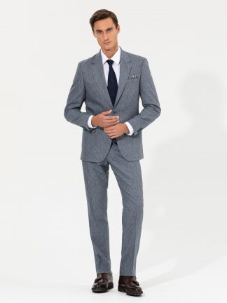 کت مردانه نیلی کاشارل