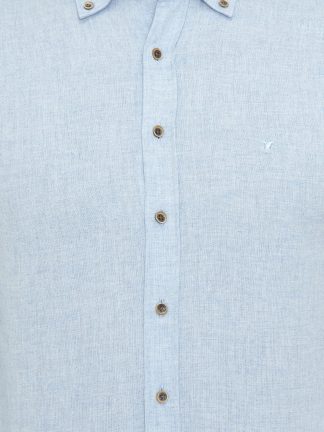 پیراهن مردانه آبی روشن کاشارل