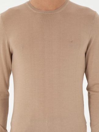 پلیور مردانه بژ کاشارل