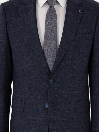 کت و شلوار مردانه سرمه ای کاشارل