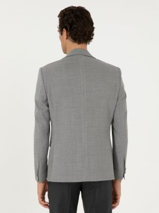 کت مردانه خاکستری کاشارل