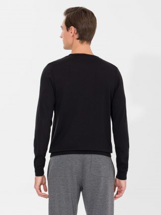 پلیور مردانه مشکی کاشارل