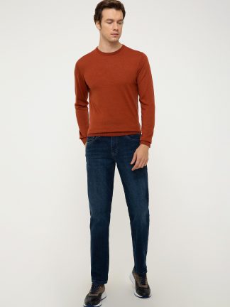 پلیور مردانه نارنجی کاشارل