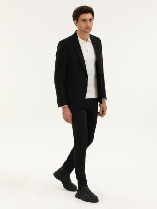 کت مردانه مشکی کاشارل