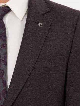 کت مردانه زرشکی کاشارل