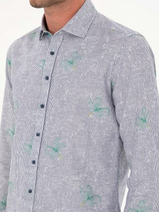 پیراهن مردانه نیلی کاشارل