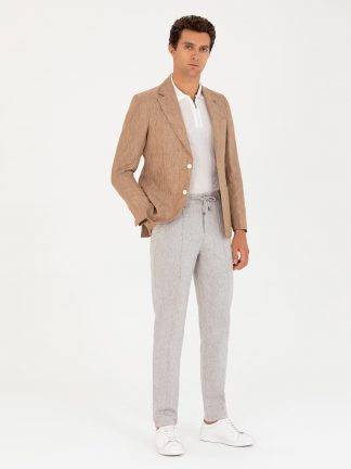 کت مردانه قهوه ای کاشارل