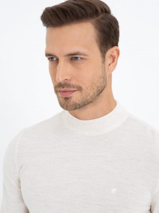 پلیور مردانه بژ کاشارل