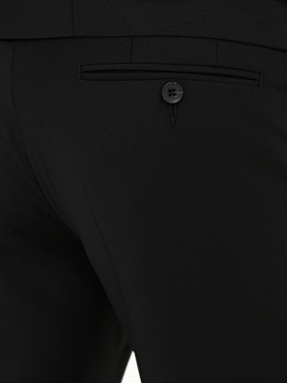 کت و شلوار مردانه مشکی کاشارل