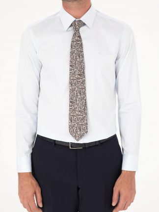 پیراهن رسمی مردانه آبی روشن کاشارل