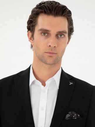 کت مردانه مشکی کاشارل