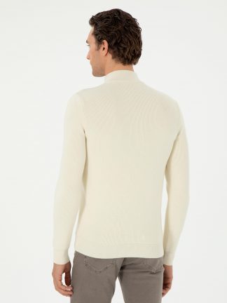 پلیور مردانه بژ کاشارل