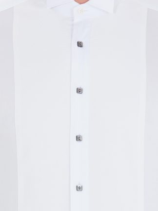 پیراهن رسمی مردانه سفید کاشارل