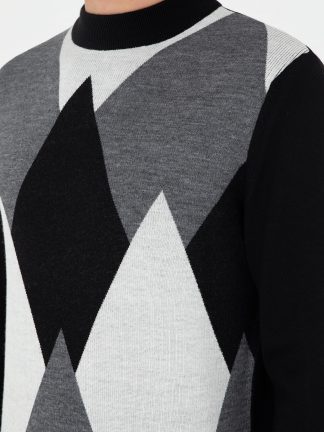 پلیور مردانه مشکی کاشارل