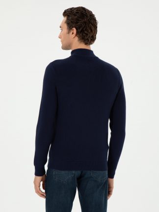 پلیور مردانه سرمه ای کاشارل