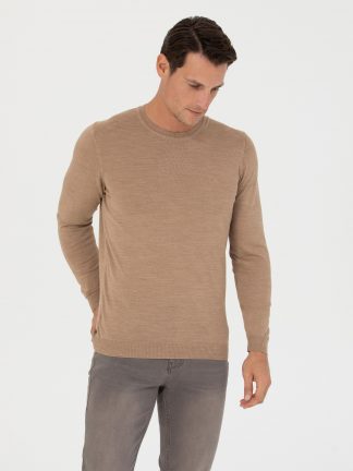 پلیور مردانه شتری کاشارل