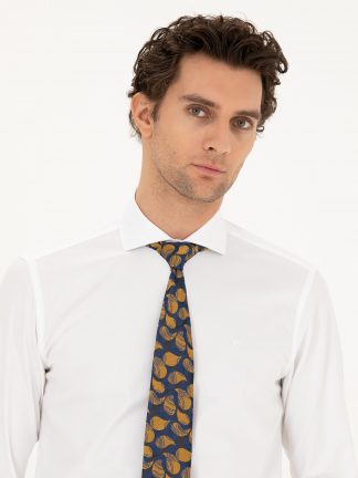 پیراهن رسمی مردانه سفید کاشارل