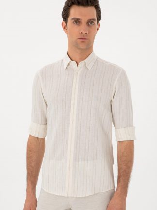 پیراهن مردانه بژ کاشارل