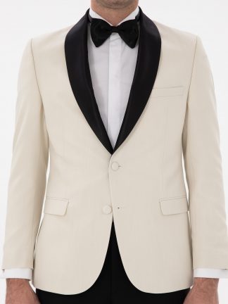 کت و شلوار مردانه بژ کاشارل