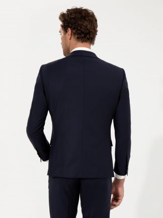 کت مردانه سرمه ای کاشارل