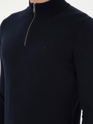 پلیور مردانه سرمه ای کاشارل