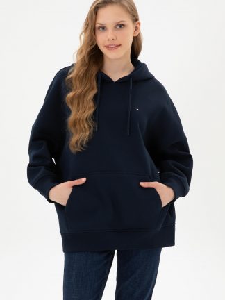 هودی زنانه سرمه ای یو اس پولو