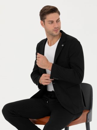 کت مردانه مشکی پیرکاردین