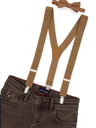 ساسپندر پسرانه شتری یو اس پولو