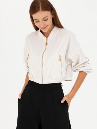 سویشرت زنانه طوسی یو اس پولو