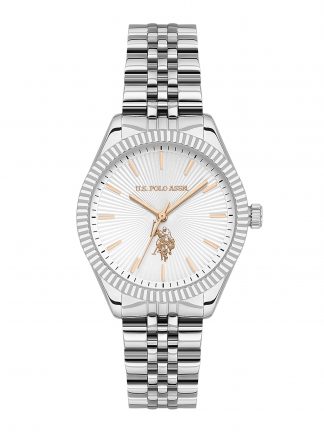 ساعت مچی زنانه خاکستری یو اس پولو