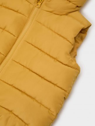 جلیقه نوزاد پسر زرد دفکتو