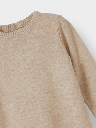 پلیور نوزاد پسر بژ دفکتو