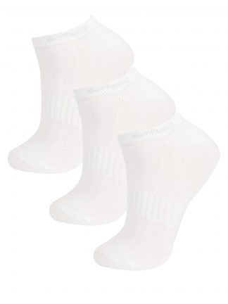 جوراب زنانه سفید دفکتو