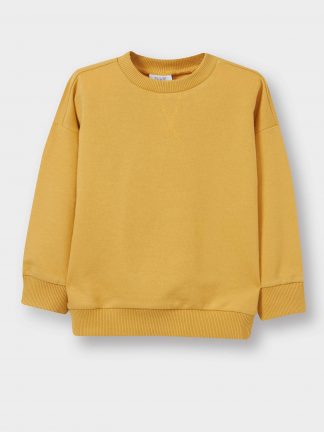 سویشرت نوزاد پسر زرد دفکتو