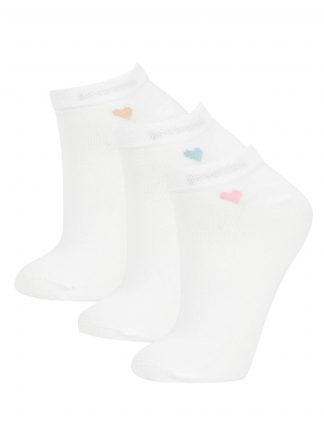 جوراب زنانه سفید دفکتو