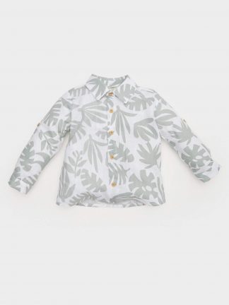 پیراهن نوزاد پسر بژ دفکتو