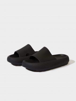 دمپایی مردانه مشکی دفکتو