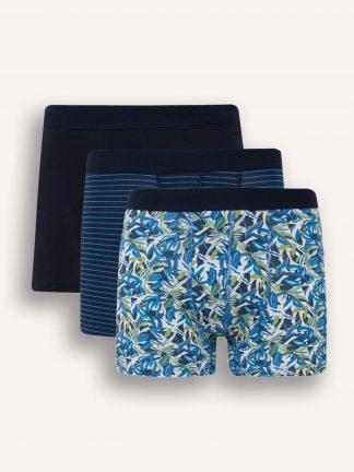 شورت مردانه سرمه ای دفکتو