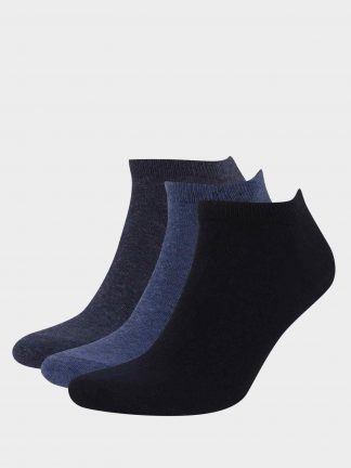 جوراب مردانه سرمه ای دفکتو