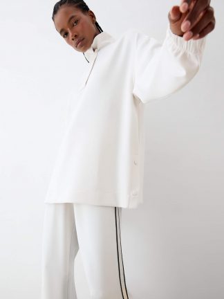 سویشرت زنانه بژ دفکتو