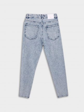 شلوار جین مردانه آبی روشن دفکتو