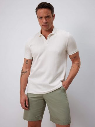 پولوشرت مردانه سفید دفکتو