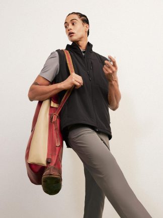 جلیقه ورزشی مردانه مشکی دفکتو