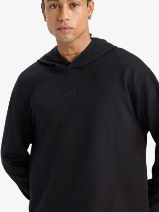 هودی مردانه مشکی دفکتو