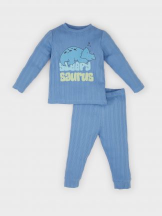 ست لباس نوزادی پسرانه آبی دفکتو