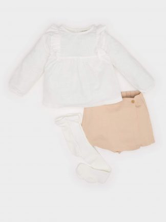 ست لباس نوزاد دختر دفکتو