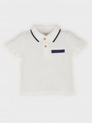 تی شرت نوزاد پسر بژ دفکتو