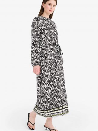 پیراهن زنانه مشکی دفکتو