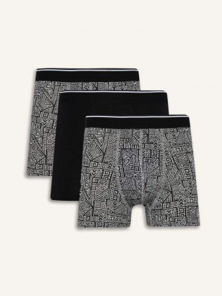 شورت مردانه مشکی دفکتو